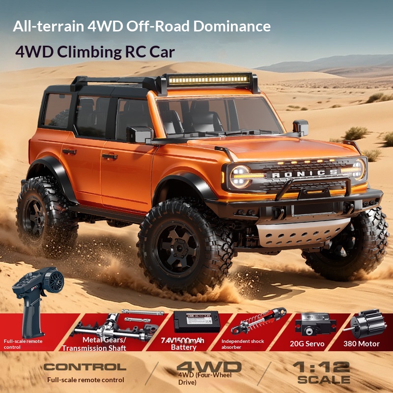 Outdoor Lighting Track - Hongxing R22 RC Ferngesteuertes Auto 4WD