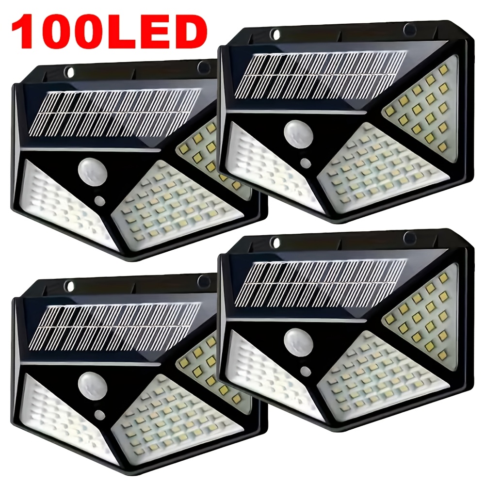 Outdoor Lighting Pathway - 100 LED Solar-Gartenleuchte für Außenbereich mit
