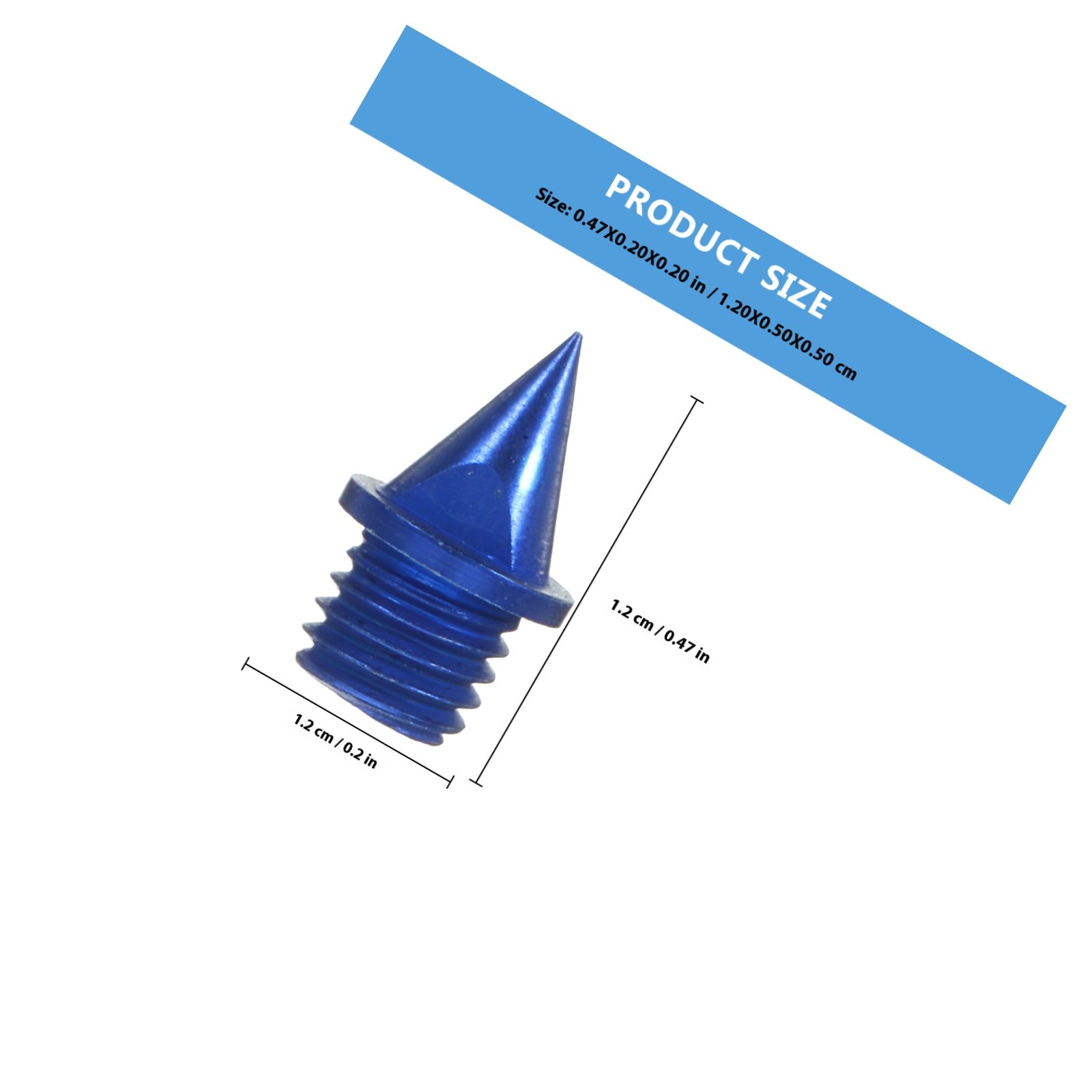 1 Set Kohlenstoffstahl-Spikes  – Outdoor Lighting Track Bewertung und Preis