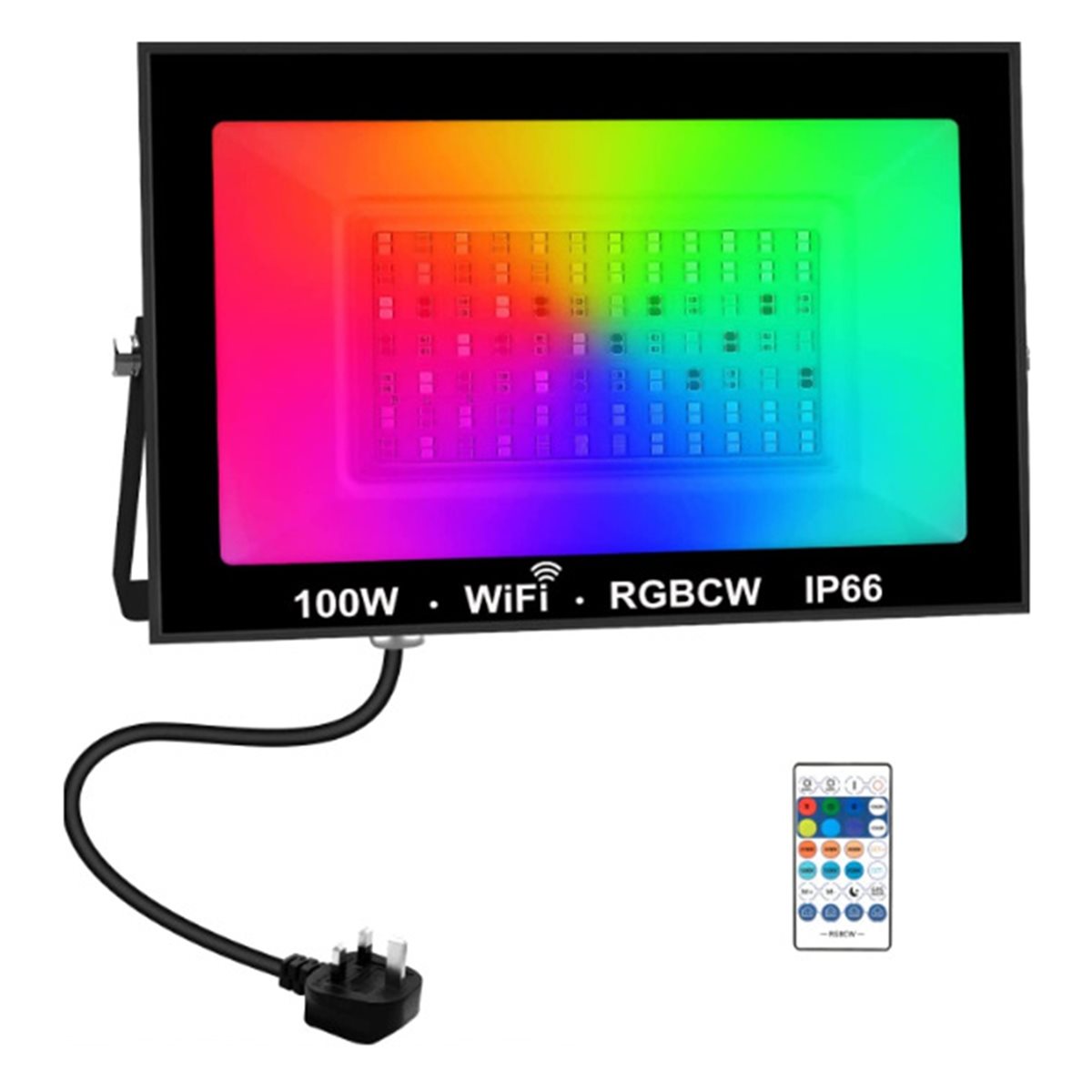 AA19 100W RGBCW LED-Flutlicht  – Outdoor Lighting Uk Bewertung und Preis