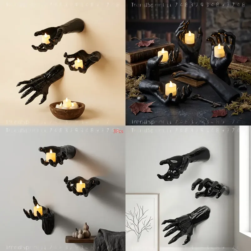 3 Stück Halloween-Wanddekorati – Outdoor Lighting Black Bewertung und Preis