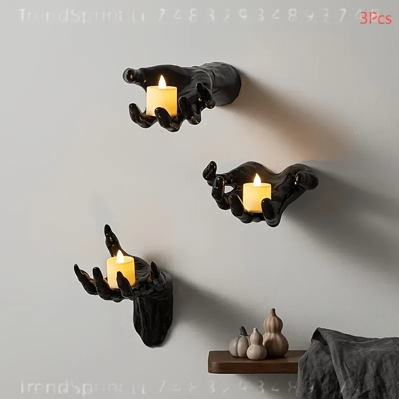 3 Stück Halloween-Wanddekorati – Outdoor Lighting Black Bewertung und Preis
