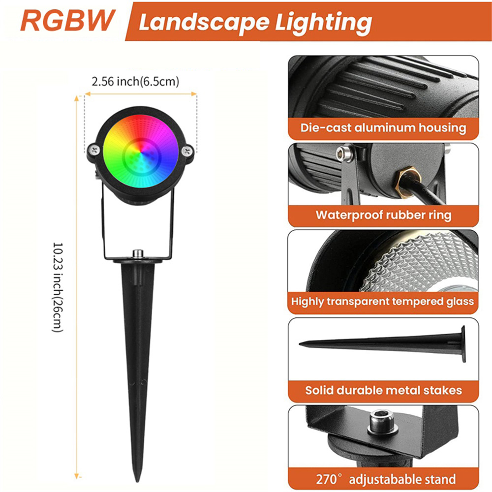 RGBW-Landschaftsbeleuchtung 10 – Outdoor Lighting And Landscape Bewertung und Preis