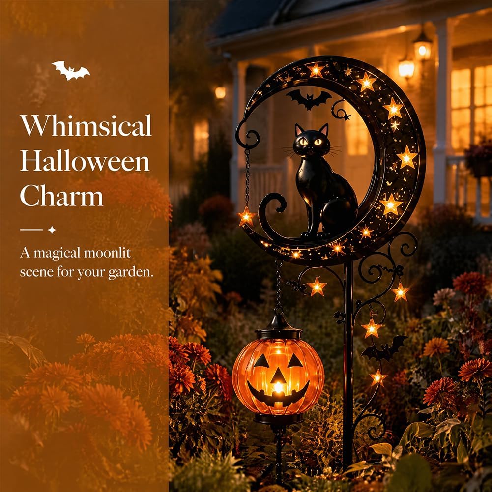Solarbetriebene Halloween-Gart – Outdoor Lighting Black Bewertung und Preis