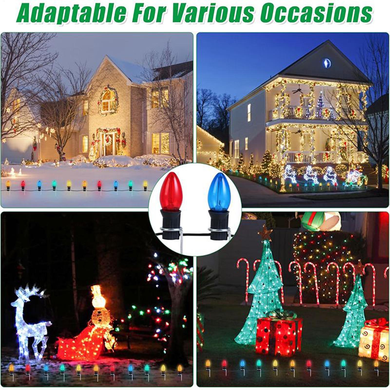 Weihnachtslichtpfähle, 30,5 cm – Outdoor Lighting Pathway Bewertung und Preis