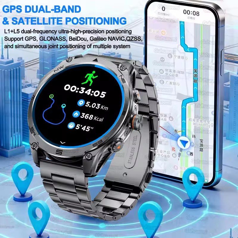 Neue Militärische Smartwatch m – Outdoor Lighting Track Bewertung und Preis