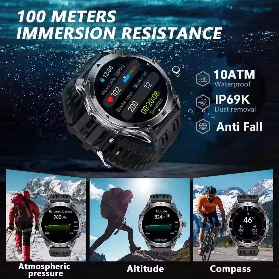 Neue Militärische Smartwatch m – Outdoor Lighting Track Bewertung und Preis